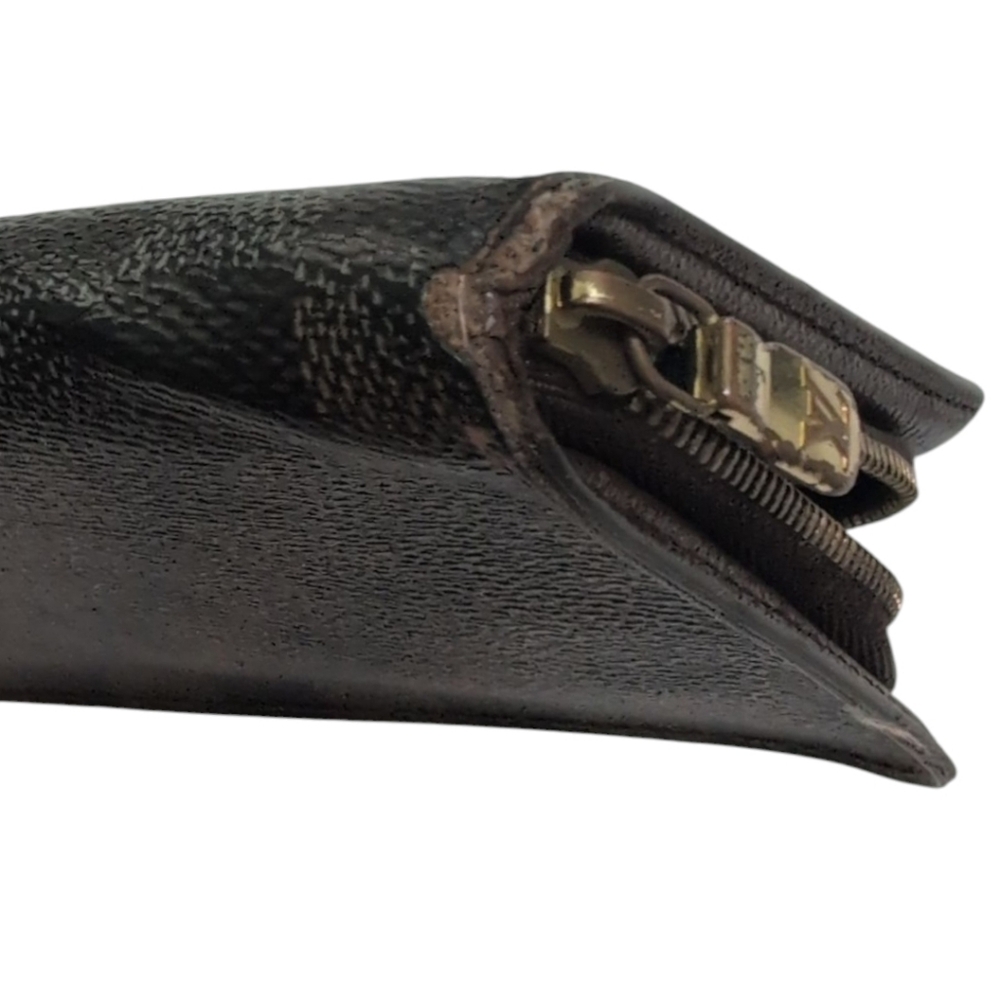Louis Vuitton Damier Ebene Long Zipper Wallet - Picture 6 of 10